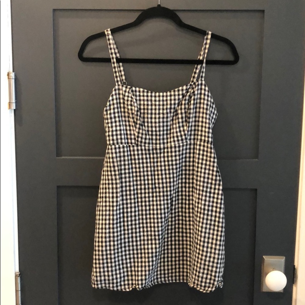 Gingham Mini Dress